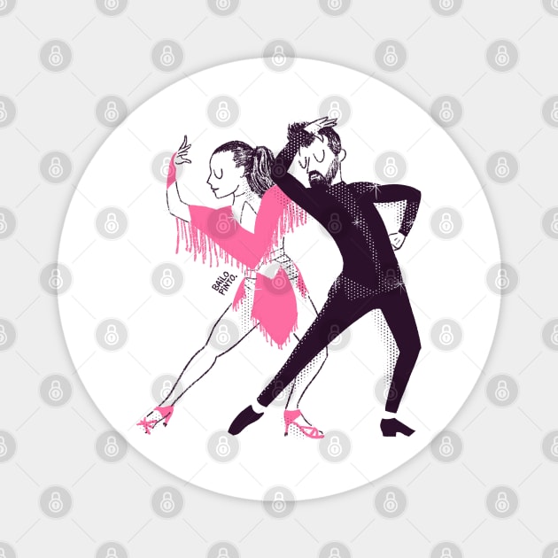 Mambo dancers Magnet by bailopinto